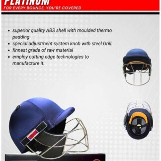 BDM Platinum Cricket Helmet