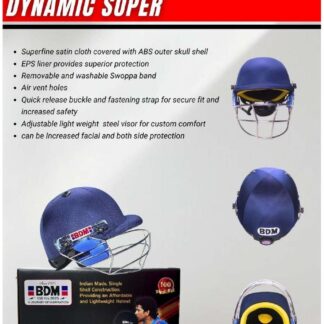 BDM Dynamic Super Cricket Helmet